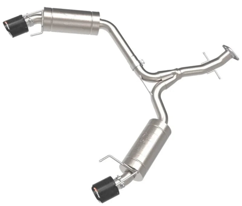 aFe POWER Takeda 06-13 Lexus IS250/IS350 SS Axle-Back Exhaust w/ Carbon Tips - Additional View 8