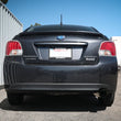 Load image into Gallery viewer, aFe POWER Takeda 12-16 Subaru Impreza 2.0L 2.5in 304SS CB Exhaust w/ Black Tips - Side View