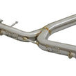 Load image into Gallery viewer, aFe POWER Takeda 16-17 Honda Civic I4-1.5L (t) 2.5-2.25in 304 SS CB Dual-Exit Exhaust Blue Tips - Additional View 7