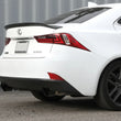 Load image into Gallery viewer, aFe POWER Takeda 16-17 Lexus IS200t L4-2.0L (t) 2.5in-3in 304 SS CB Exhaust w/ Black Tips - Installation View