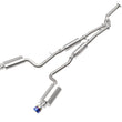 Load image into Gallery viewer, aFe POWER Takeda 16-17 Lexus IS200t L4-2.0L (t) 2.5in-3in 304 SS CB Exhaust w/ Blue Tip - Main Product View