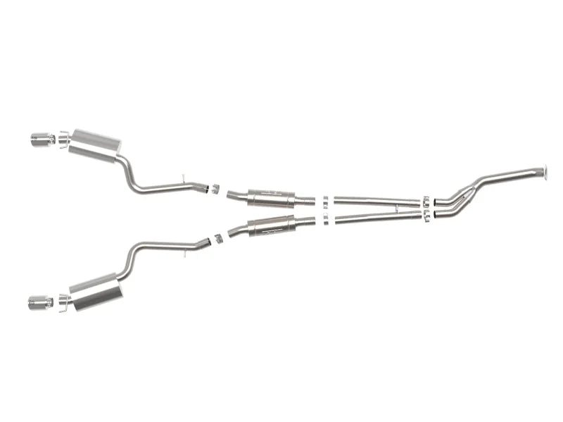 aFe POWER Takeda 16-17 Lexus IS200t L4-2.0L (t) 2.5in-3in 304 SS CB Exhaust w/Polish Tip - Additional View 6