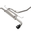 Load image into Gallery viewer, aFe POWER Takeda 19-21 Toyota RAV4 L4-2.5L 304SS CB Exhaust w/ Black Tips - Main Product View