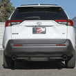 Load image into Gallery viewer, aFe POWER Takeda 19-21 Toyota RAV4 L4-2.5L 304SS CB Exhaust w/ Black Tips - Side View