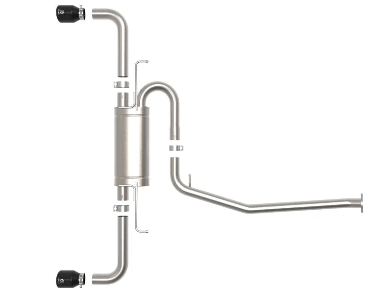 aFe POWER Takeda 19-21 Toyota RAV4 L4-2.5L 304SS CB Exhaust w/ Black Tips - Additional View 6