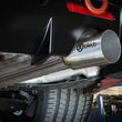 Load image into Gallery viewer, aFe POWER Takeda 2020 Toyota Supra L6-3.0L (t) 3.5in 304 SS CB Exhaust 4in Brushed Finish Tip - Back View