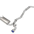 Load image into Gallery viewer, aFe POWER Takeda 2021 Toyota Supra 2.0L (t) 2.5in-3in 304 SS CB Exhaust w/ Blue Tips - Main Product View