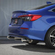 Load image into Gallery viewer, aFe POWER Takeda 2022 Honda Civic Stainless Steel Cat-Back Exhaust System w/ Polished Tip - Side View