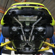 Load image into Gallery viewer, aFe POWER Takeda 2023 Nissan Z 2 1/2in 304 SS Cat-Back Exhaust System w/ Carbon Fiber Tips - Back View
