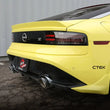 Load image into Gallery viewer, aFe POWER Takeda 2023 Nissan Z 2 1/2in 304 SS Cat-Back Exhaust System w/ Carbon Fiber Tips - Installation View