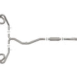 Load image into Gallery viewer, aFe POWER Takeda 22-23 Honda Civic Si I4-1.5L (t) 2.5in to 3in 304 SS CB Exhaust - Blue Flame Tips - Additional View 6