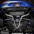 Load image into Gallery viewer, aFe POWER Takeda 2.5in 304 SS CB Exhaust w/ Black Tips 17-19 Infiniti Q60 V6-3.0L (tt) - Side View