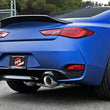 Load image into Gallery viewer, aFe POWER Takeda 2.5in 304 SS CB Exhaust w/ Polished Tips 17-19 Infiniti Q60 V6-3.0L (tt) - Side View