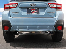Load image into Gallery viewer, aFe POWER Takeda 2.5in 304 SS Cat-Back Exhaust System Subaru Crosstrek 18-19 H4-2.0L - Side View
