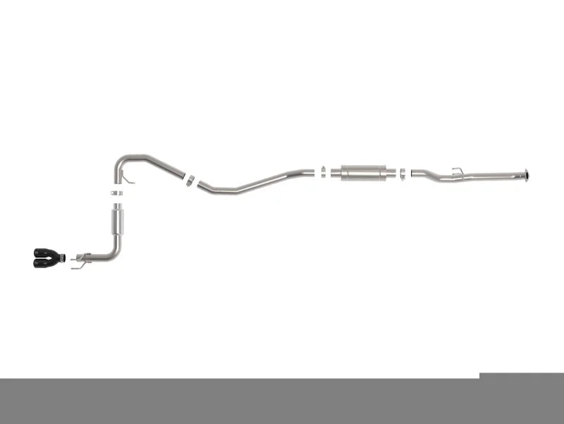 aFe POWER Takeda 2.5in 304 SS Cat-Back Exhaust w/ Black Tips 22-25 Honda Civic L4-2.0L - Additional View 7