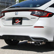 Load image into Gallery viewer, aFe POWER Takeda 2.5in 304 SS Cat-Back Exhaust w/ Polished Tips 22-25 Honda Civic L4-2.0L - Installation View