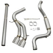 Load image into Gallery viewer, aFe POWER Takeda 3in 304 SS Cat-Back Exhaust w/ Polished Tips 13-17 Ford Focus ST L4-2.0L (t) - Side View