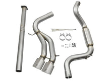 Load image into Gallery viewer, aFe POWER Takeda 3in 304 SS Cat-Back Exhaust w/ Polished Tips 13-17 Ford Focus ST L4-2.0L (t) - Side View