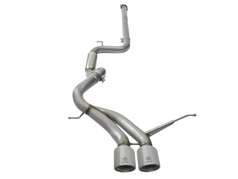 aFe POWER Takeda 3in 304 SS Cat-Back Exhaust w/ Polished Tips 13-17 Ford Focus ST L4-2.0L (t) - Additional View 7