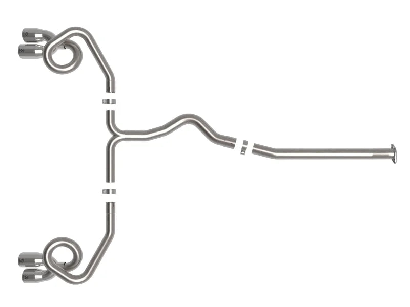 aFe POWER Takeda 3in to 2-1/2in 304 SS Cat-Back Exhaust w/ Polished Tips 22-23 Subaru WRX H4-2.4L(t) - Additional View 5