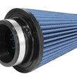 Load image into Gallery viewer, aFe POWER Takeda A/F P5R 3in Flange x 5in Base (INV) x 2-3/4Top (DOM) x 6in Height - Back View