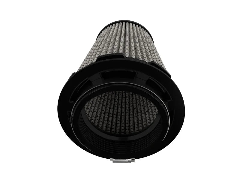 aFe POWER Takeda Pro DRY S Universal Air Filter 3-1/2F x 5B x 3-1/2T (Inverted) x 6H in - Installation View