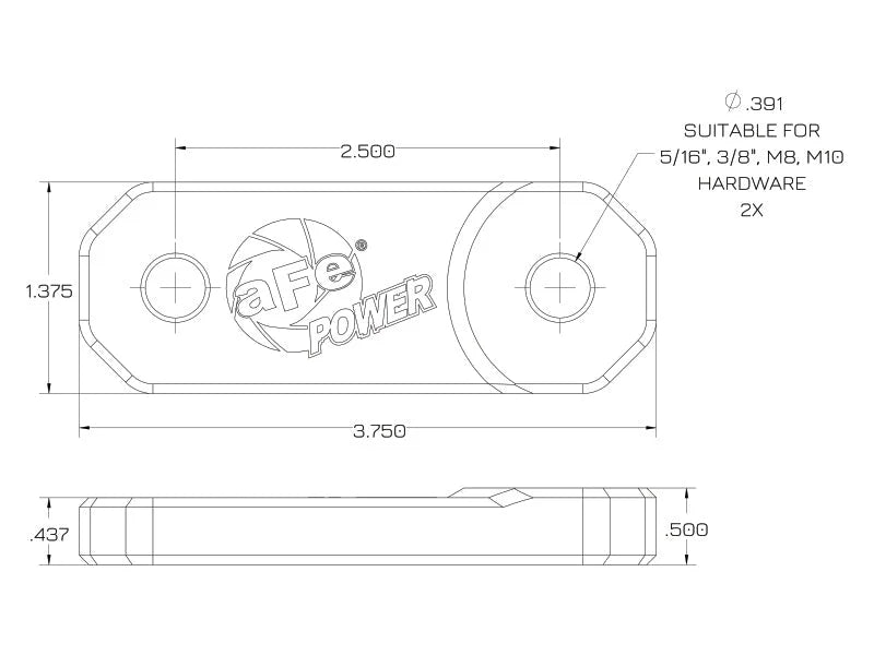 aFe POWER Terra Guard Light Extension Brackets - Installation View
