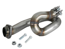 Load image into Gallery viewer, aFe POWER Twisted Steel Loop Relocation Pipe 2018 Jeep Wrangler (JL) V6-3.6L - Main Product View
