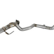 Load image into Gallery viewer, aFe POWER Twisted Steel Y-Pipe 2-1/4in 409 SS Exhaust System 2018 Jeep Wrangler (JL) V6-3.6L - Main Product View
