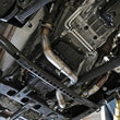 Load image into Gallery viewer, aFe POWER Twisted Steel Y-Pipe 2-1/4in 409 SS Exhaust System 2018 Jeep Wrangler (JL) V6-3.6L - Side View