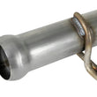 Load image into Gallery viewer, aFe POWER Twisted Steel Y-Pipe 2-1/4in 409 SS Exhaust System 2018 Jeep Wrangler (JL) V6-3.6L - Back View