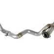 Load image into Gallery viewer, aFe POWER Twisted Steel Y-Pipe 2-1/4in 409 SS Exhaust System 2018 Jeep Wrangler (JL) V6-3.6L - Additional View 5
