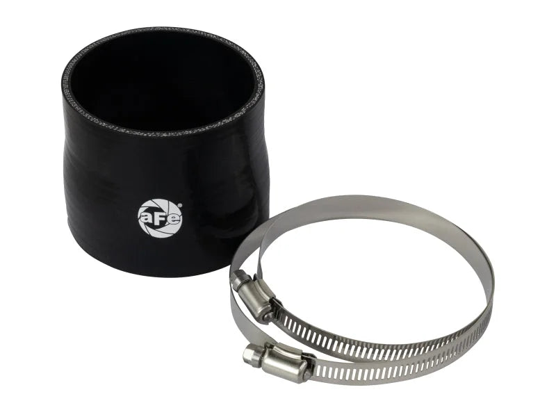 aFe POWER Universal Products Coupler Kit (3-1/2 x 3-1/4)in ID x 3in L - Black - Main Product View