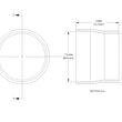 Load image into Gallery viewer, aFe POWER Universal Products Coupler Kit (3-1/2 x 3-1/4)in ID x 3in L - Black - Detail View