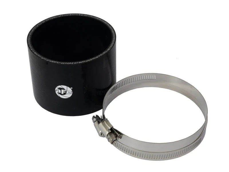 aFe POWER Universal Products Coupler Kit 3-1/2in ID x 3in L - Black - Main Product View