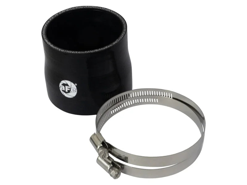 aFe POWER Universal Products Coupler Kit (3-1/4 x 3)in ID x 3in L - Black - Main Product View