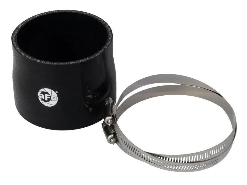 aFe POWER Universal Products Coupler Kit (3-3/4 x 3-1/2)in ID x 3in L - Black - Main Product View