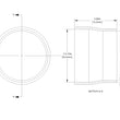 Load image into Gallery viewer, aFe POWER Universal Products Coupler Kit (3-3/4 x 3-1/2)in ID x 3in L - Black - Detail View