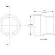 Load image into Gallery viewer, aFe POWER Universal Products Coupler Kit (3 x 2-1/2)in ID x 3in L - Black - Detail View