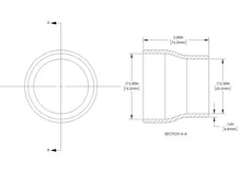 Load image into Gallery viewer, aFe POWER Universal Products Coupler Kit (3 x 2-1/2)in ID x 3in L - Black - Detail View