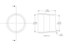 Load image into Gallery viewer, aFe POWER Universal Products Coupler Kit (3 x 2-3/4)in ID x 3in L - Black - Detail View