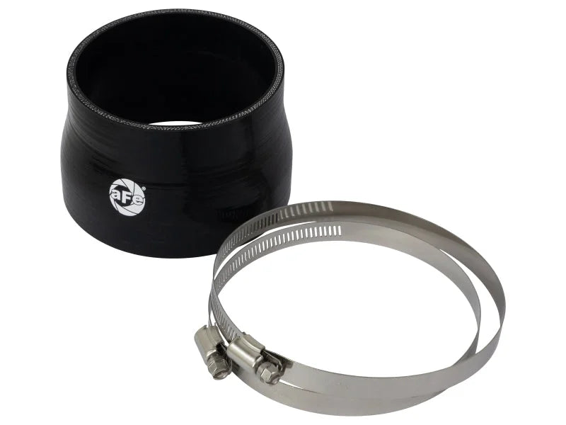 aFe POWER Universal Products Coupler Kit (4-1/2 x 4)in ID x 3in L - Black - Main Product View
