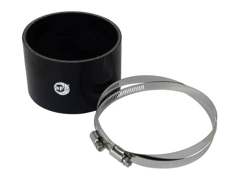 aFe POWER Universal Products Coupler Kit 4-1/2in ID x 3in L - Black - Main Product View
