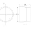 Load image into Gallery viewer, aFe POWER Universal Products Coupler Kit (4 x 3-3/4)in ID x 3in L - Black - Detail View