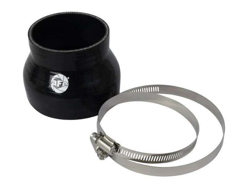aFe POWER Universal Products Coupler Kit (4 x 3)in ID x 3in L - Black - Main Product View