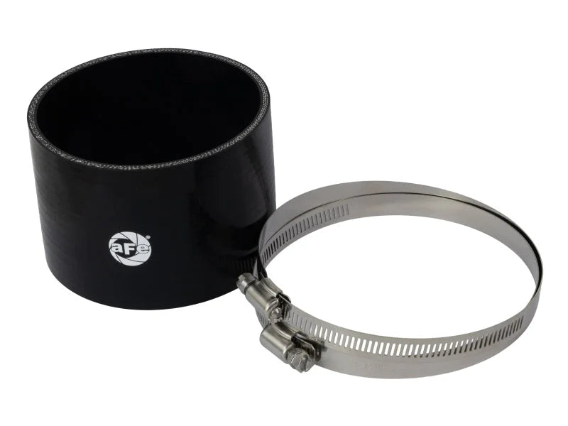 aFe POWER Universal Products Coupler Kit 4in ID x 3in L - Black - Main Product View