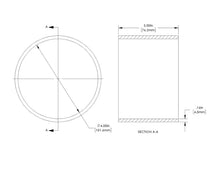 Load image into Gallery viewer, aFe POWER Universal Products Coupler Kit 4in ID x 3in L - Black - Detail View