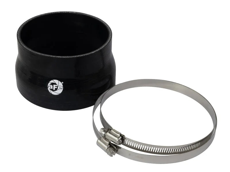 aFe POWER Universal Products Coupler Kit (5 x 4-1/2)in ID x 3in L - Black - Main Product View