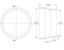 Load image into Gallery viewer, aFe POWER Universal Products Coupler Kit (5 x 4-1/2)in ID x 3in L - Black - Detail View