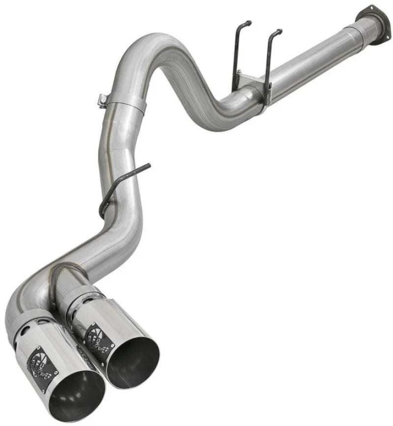 aFe Power 11-14 Ford F250/F350 6.7L Diesel Rebel XD 4in 409 SS DPF-Back Exhaust System - Pol Tips - Additional View 7